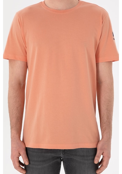 U.S. Polo Assn. Erkek Regular Fit Bisiklet Yaka Somon Basic Tişört 50305985-VR047