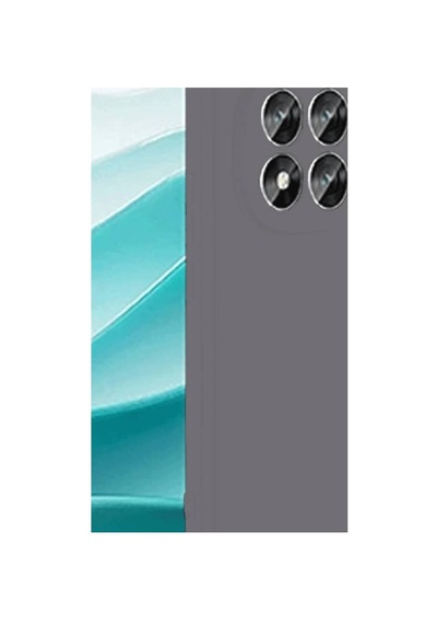 Xiaomi Redmi Note 14 Pro 4g Kılıf First Silikon - Gri Evimdeyokyok