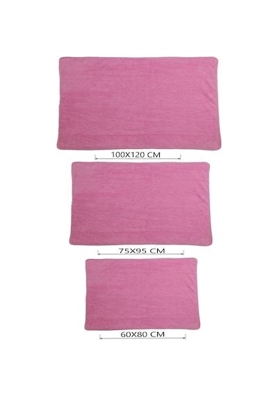 Tineke Welsoft Peluş Yıkanabilir Kedi ve Köpek Battaniyesi Pembe 80 x 100 CM