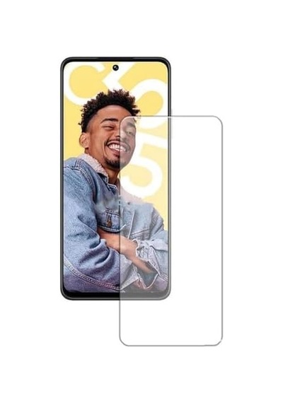 Realme C55 Ekran Koruyucu, Realme C55 Modellerine Uyumlu Temperli Ekran Koruyucu Cam Hd Kalite Görüntü Darbe Ddayanıklı Ekran Koruyucu Cam