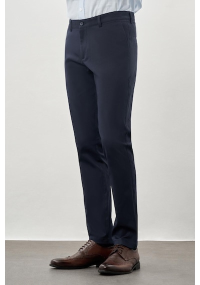 İmza Koyu Lacivert Kendinden Desenli Bez Ayağı Pamuklu Yan Cep Slim Fit Casual Pantolon 1003245168 Koyu Lacivert İmza Koyu Lacivert Kendinden Desenli Bez Ayağı Pamuklu Yan Cep Slim Fit Casual Pantolon 1003245168 Koyu Lacivert