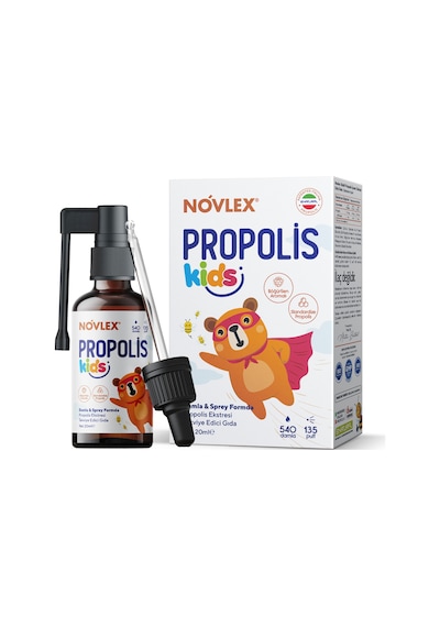 Novlex Kids Propolis Eki Sprey Damla 20 ML