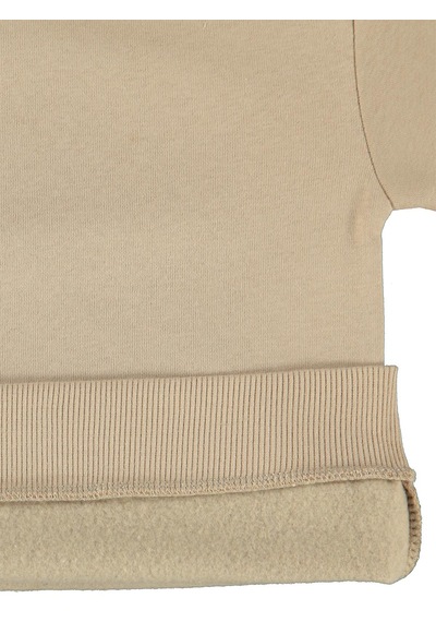 Silversun Kids Silversun 1975 Aslan Baskılı 2-7 Yaş Sweatshirt - Bej