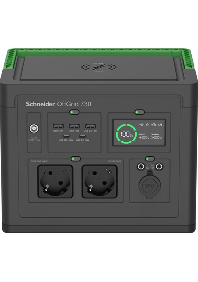 Schneider Electric Pps730-gr 738 Wh Taşınabilir Güç Kaynağı