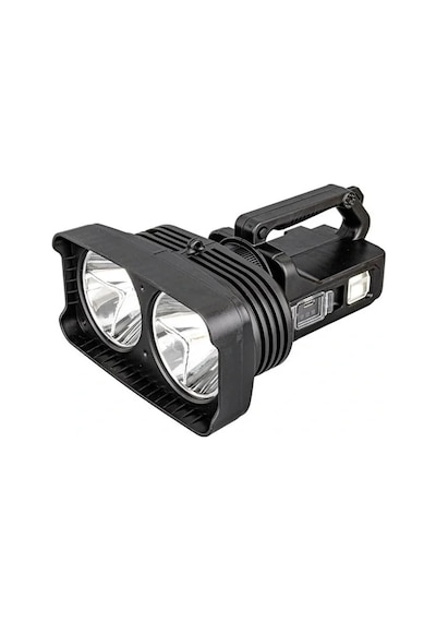 Powermaster W5123 Süper Parlak Battal Boy Pilli Şarjlı El Feneri
