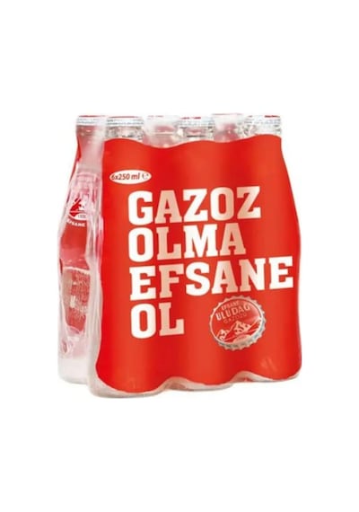 Uludag Efsane Gazoz Cam 6x250 Ml 12'li Genel