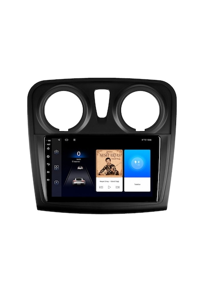 Dacia Sandero Android Multimedya 2012-2021 Carplay Android Auto Navigasyon Kameralı 4gb Ram 32gb 9"