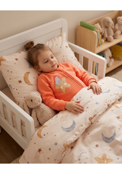 Motherlove Çocuk Uyku Tulumu 1.5 Tog 2-5 Yaş Fermuarlı Pamuklu Kumaş Turuncu