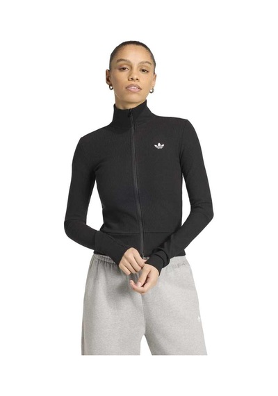 Adidas Ess Rıb Fz Tt Siyah Kadın Sweatshirt Kr3598