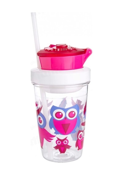 Contigo Snack Atıştırmalık Tritan Bardak 350ml - Pembe Pembe