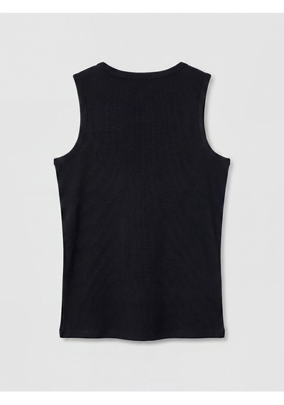 Lcw Comfort Siyah Bisiklet Yaka Kadın Atlet