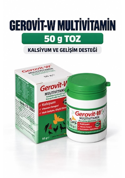 Gerovit-w Multivitamin 50 G