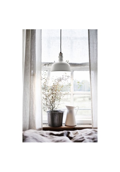 Ikea Sockerärt Vazo/sürahi 22 Cm Beyaz