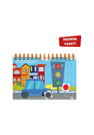 16-24 Ay Cırt Cırtlı Aktivite Kitabı ve Cırt Cırt Değerler Eğitimi Kitabı