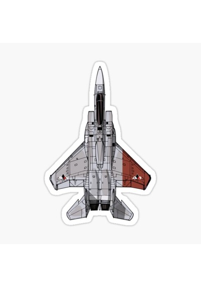 Jet Savaş Uçağı Araba Leptop Için Sticker Yapıştırması 20Cm Z1