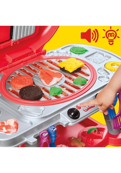 G0500 Play-doh Cızırtılı Izgara Oyun Seti +3 Yaş Çok  Renkli