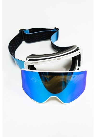 Profesyonel Kayak / Snowboard Gözlüğü Mıknatıslı Model Mavi
