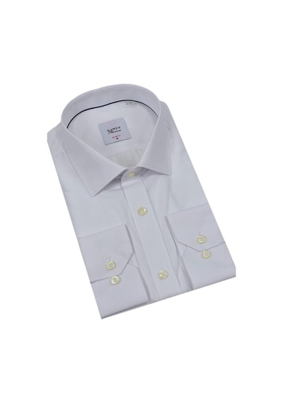 Erkek Slim Fitt Uzun Kol Gömlek 2290 Bgl-st04378 Beyaz