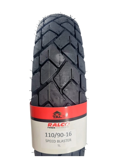 Ralco Tyres 110/90-16 Tl Tubeless - Dubleks Motosiklet Lastiği Speed Blaster1a