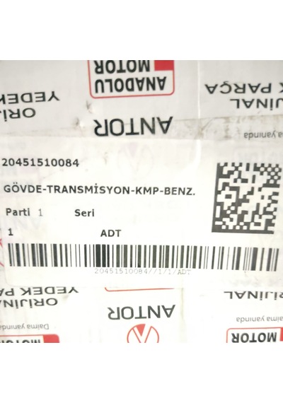 Antrac Gövde Transmisyon ((Difransiyel Kutusu Benzinli) 160/200/225 Modelleri