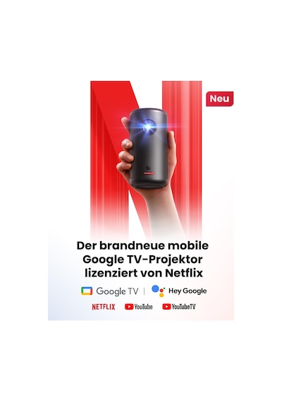 Anker Nebula Capsule 3 Dolby Digital Led Mini Projeksiyon Cihazı