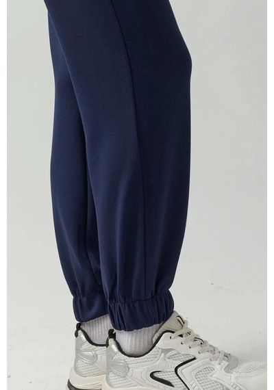 Hiccup Esnek Bel Modal Touch Jogger Pantolon Lacivert