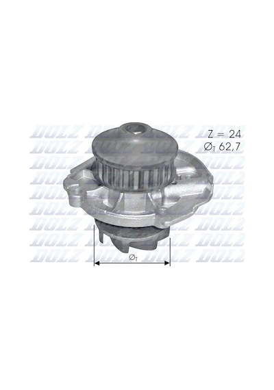 Dolz S261 Su Pompası Fıat Albea 03 07 Doblo 01 10 Palıo 96 05 Panda 03 Punto 99 09 Sıena 97 02 Lancıa Y Ypsılon 96 6 1.1 1.2 1.4 16v 46526243-46805736-55184080 - Dolz S261 Su Pompası Fıat Albea 03 07 Doblo 01 10 Palıo 96 05 Panda 03 Punto 99 09 Sıena 97 02 Lancıa Y Ypsılon 96 6 1.1 1.2 1.4 16v 46526243-46805736-55184080 -