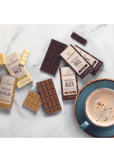 Callebaut Bitter Çikolata Napoliten 1 Kg 75 Adet Belçika Çikolatası Tekli Sunumluk Mini Bitter Çikolata