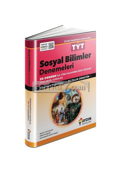 TYT Sosyal Bilimler 20 Deneme -  Aydın Yayınları