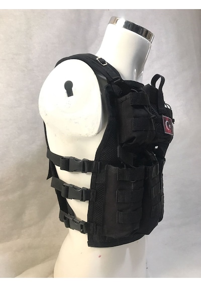 Sungu Askeri Shop Unisex Polis Hücum Yeleği Siyah Polis30032022 Siyah