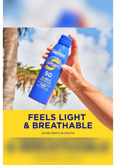 Coppertone Sport Spf50 4in1 Güneş Koruyucu Sprey 156gr