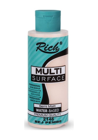 Rich Multi Surface Her Yüzey için Akrilik Boya 120 Cc. - 2146 Bej N11.1741