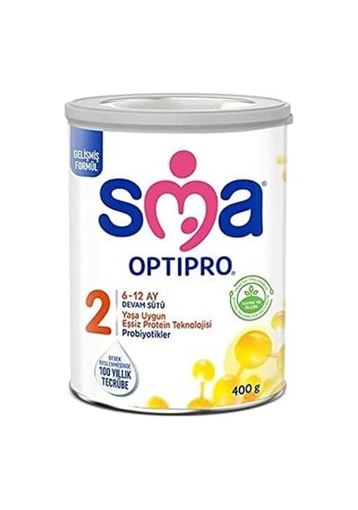 Sma Optipro 2 Bebek Sütü 6-12 Ay, 400 G