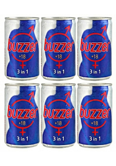Buzzer Enerji Içeceği +18 - 6 Adet - Hayat Pazarlama