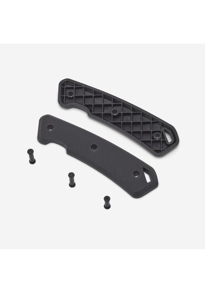 Solognac Sabit Kamp Bıçağı - Siyah - Paslanmaz Çelik - Sika 130 Fr Grip