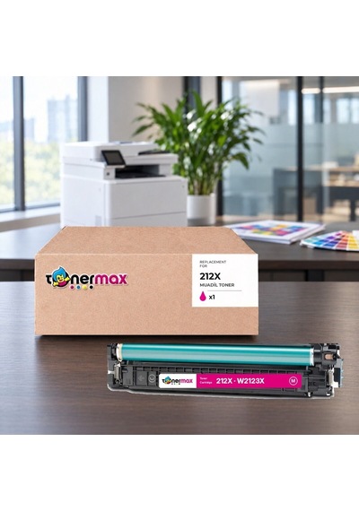Hp 212x W2123x Kırmızı Uyumlu Toner - Çipli / Color Laserjet Enterprise M554 / M555 / Mfp M578