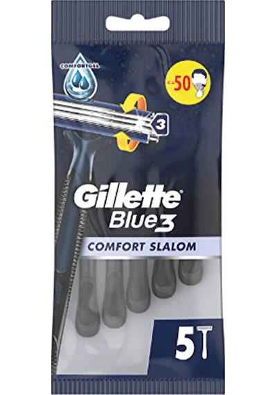 Gillette Blue3 Comport Slalom 5'li