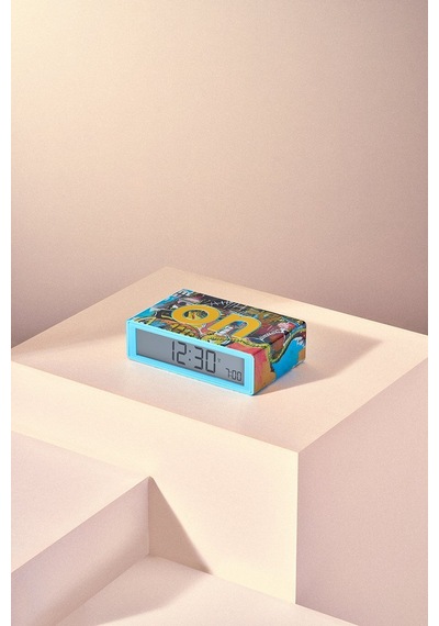 Lexon Flip + Alarm Saat X X Jean-michel Basquiat Skull