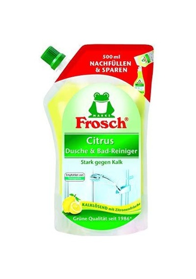 Frosch Citrus Limon Duş ve Banyo Temizleyicisi Limon Refill 500 ML