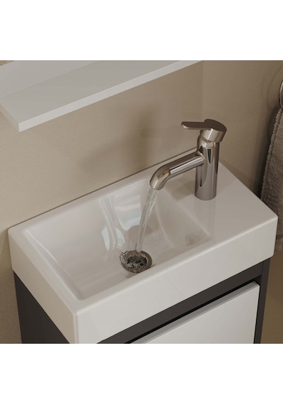 Aqua Bagno Minizia Banyo Dolabı 45 X 26 Cm. Antrasit -beyaz ,lavabo Dahil Abs.50.35.08.01 Antrasit - Beyaz Aqua Bagno Minizia Banyo Dolabı 45 X 26 Cm. Antrasit -beyaz ,lavabo Dahil Abs.50.35.08.01 Antrasit - Beyaz