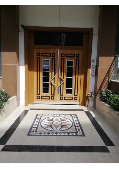 Çelik Kapı Modelleri Abd Kabartmalı Model Bina Kapısı Sağ