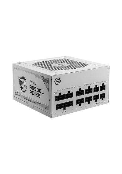Mag A850gl White 850w 80 Plus Gold 120mm Power Supply