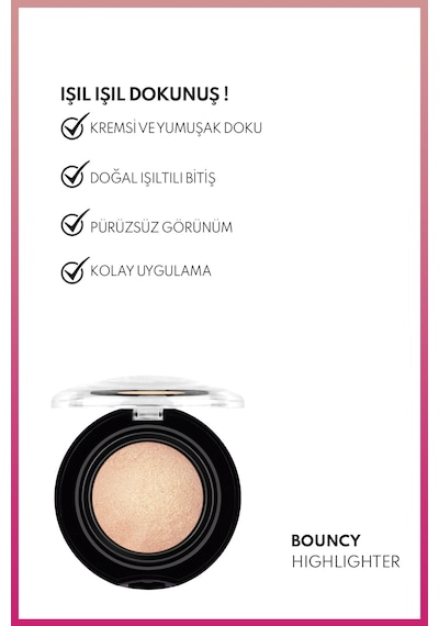 Note Bouncy Highlighter Yumuşak Kremsi Aydınlatıcı - 04 Golden Hour