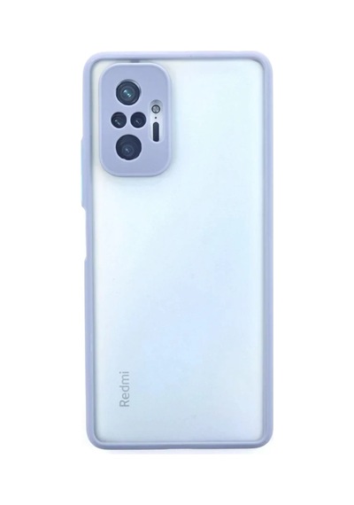 Bezos Redmi Note 10 Pro Uyumlu Kılıf Montreal Silikon Kapak - Gri Mmbz