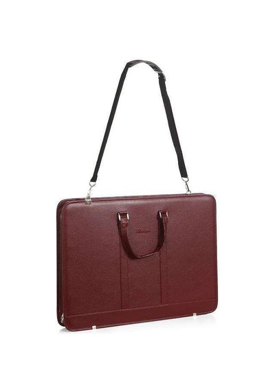 Bback Suni Deri Proje Çantası 40x55 Cm Kırmızı