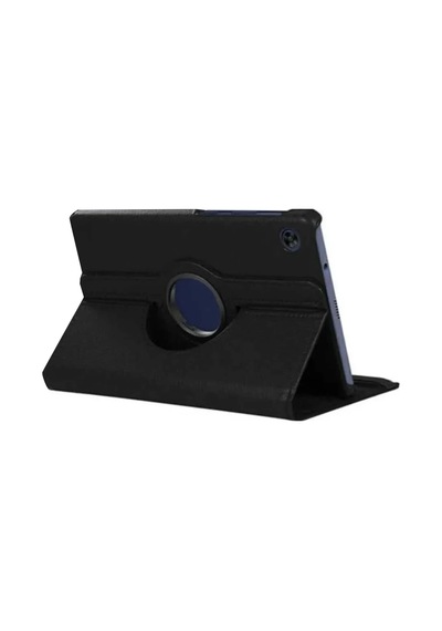 Newface - 217 - Samsung Galaxy Tab A11 360 Tablet Deri Kılıf - Metemıx - - Siyah