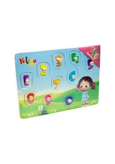 Niloya Ahşap Puzzle - Rakamlar