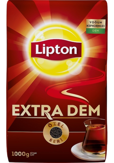 Lipton Extra Dem Siyah Dökme Çay 3 x 1 KG