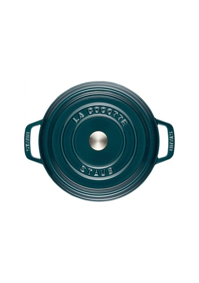 Staub Döküm Tencere Akdeniz Mavisi 24 Cm