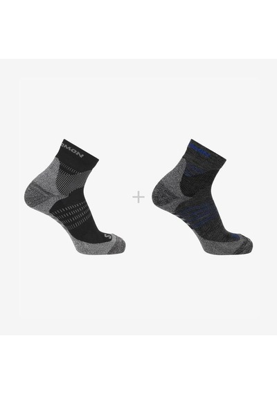 Salomon X Ultra Access Quarter 2 Çorap-27432 Antrasit-siyah